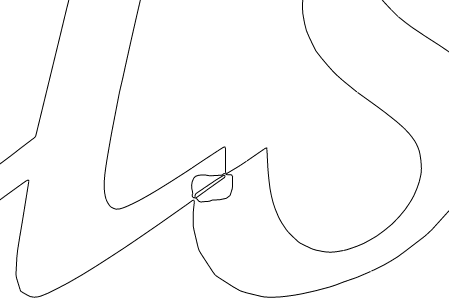 The input curve represented through its VOF discretisation.](basil